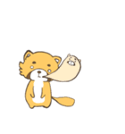 レッサーパンダ鼻子（個別スタンプ：22）