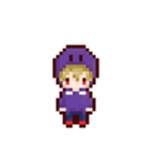 ドット絵 ごみさんスタンプ（個別スタンプ：1）