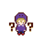 ドット絵 ごみさんスタンプ（個別スタンプ：6）