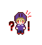 ドット絵 ごみさんスタンプ（個別スタンプ：8）