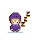 ドット絵 ごみさんスタンプ（個別スタンプ：9）