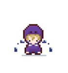 ドット絵 ごみさんスタンプ（個別スタンプ：12）