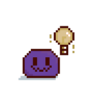 ドット絵 ごみさんスタンプ（個別スタンプ：22）