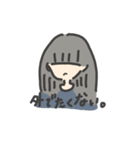 無表情ちゃん sukima（個別スタンプ：10）
