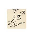 M氏の落書き（個別スタンプ：1）