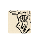 M氏の落書き（個別スタンプ：4）