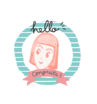 まえがみさん（個別スタンプ：1）