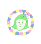 まえがみさん（個別スタンプ：4）
