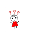 紅色小男孩（個別スタンプ：1）
