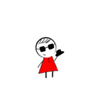 紅色小男孩（個別スタンプ：10）