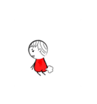 紅色小男孩（個別スタンプ：13）