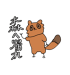 たぬきちゃんβ（個別スタンプ：13）