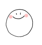 あご大きめニコちゃん（個別スタンプ：1）