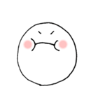 あご大きめニコちゃん（個別スタンプ：3）