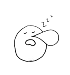 あご大きめニコちゃん（個別スタンプ：10）
