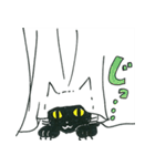 黒猫 ノアール・にゃんきち（個別スタンプ：14）
