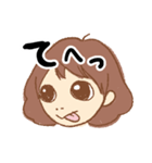 なんともいえないガールの日常（個別スタンプ：13）