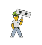 ワークスタンプ④（個別スタンプ：12）