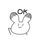 愉快なうさぎ達（個別スタンプ：14）