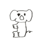 絵心教室アニマル編（個別スタンプ：6）