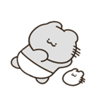 本当にかわいい赤ちゃんクマ（個別スタンプ：6）