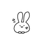 もっちりドヤうさぎ（個別スタンプ：3）