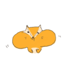 手描きリススタンプ（文字なし）（個別スタンプ：8）