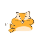 手描きリススタンプ（文字なし）（個別スタンプ：9）