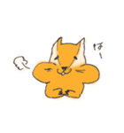 手描きリススタンプ（文字なし）（個別スタンプ：13）