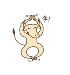 おうし座は舌を出す.V.1.（個別スタンプ：25）