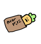 にんじんがきた！！（個別スタンプ：6）