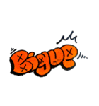 graffiti風 (ver.1)（個別スタンプ：10）