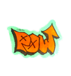 graffiti風 (ver.1)（個別スタンプ：11）