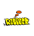 graffiti風 (ver.1)（個別スタンプ：13）