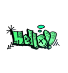 graffiti風 (ver.1)（個別スタンプ：21）