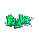 graffiti風 (ver.1)（個別スタンプ：23）