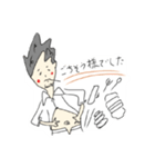 酔いどれ美容師(男Ver.)（個別スタンプ：10）