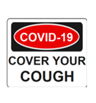 新型コロナ コロナウイルス注意喚起 英語版（個別スタンプ：25）