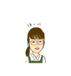 とあるカフェ店員の日常①（個別スタンプ：2）