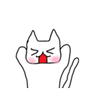 ふわねこ君のいやしスタンプ（個別スタンプ：10）