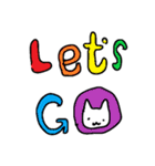 ふわねこ君のいやしスタンプ（個別スタンプ：11）