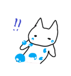 ふわねこ君のいやしスタンプ（個別スタンプ：28）