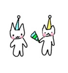 ふわねこ君のいやしスタンプ（個別スタンプ：32）