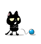 黒猫くん【文字少なめ】（個別スタンプ：20）