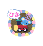 トレインねずみ（個別スタンプ：19）