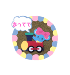 トレインねずみ（個別スタンプ：28）