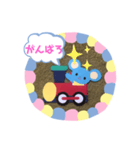 トレインねずみ（個別スタンプ：32）