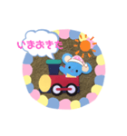 トレインねずみ（個別スタンプ：38）