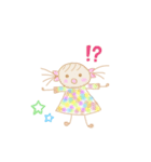 ふんわり女の子2（個別スタンプ：3）