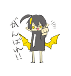 脱力てんしandあくま（個別スタンプ：2）